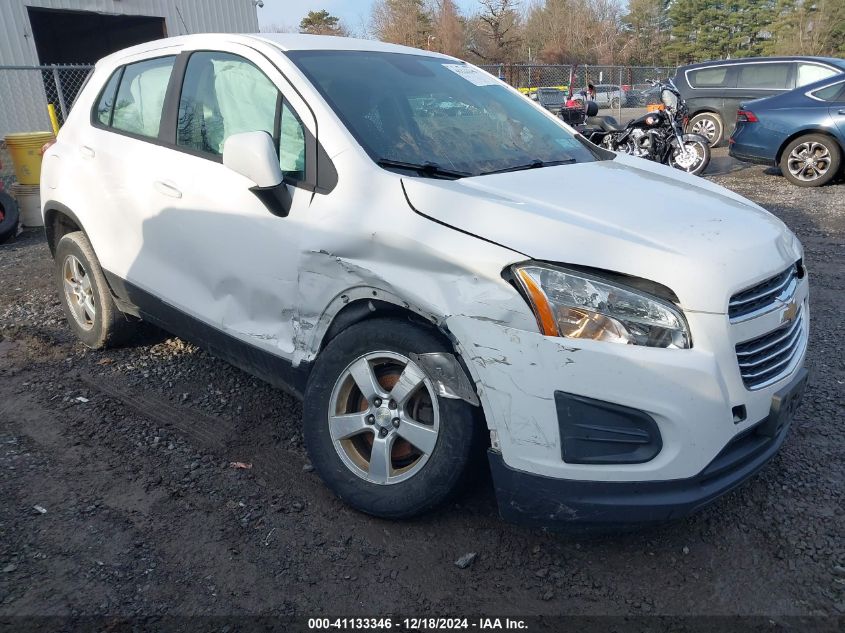 2016 CHEVROLET TRAX