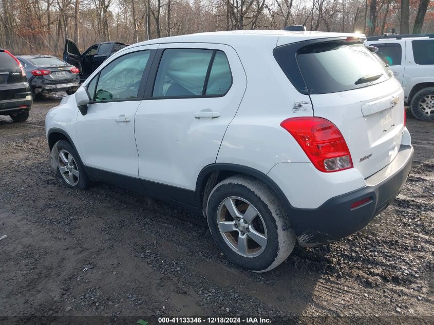 VIN 3GNCJNSB9GL268846 2016 CHEVROLET TRAX no.3