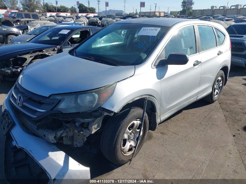 VIN 5J6RM3H33DL027025 2013 Honda CR-V, LX no.2