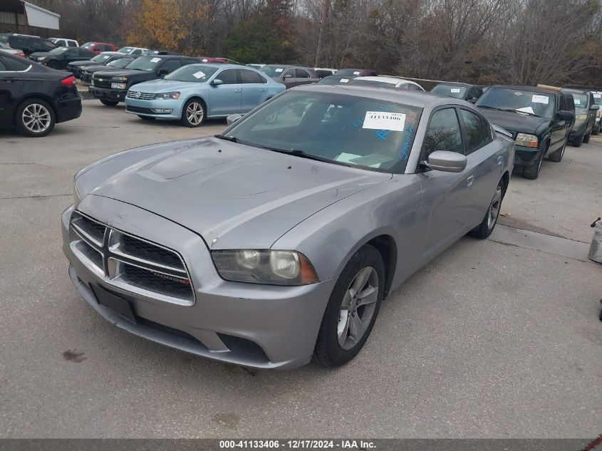 VIN 2C3CDXBGXDH725275 2013 DODGE CHARGER no.2