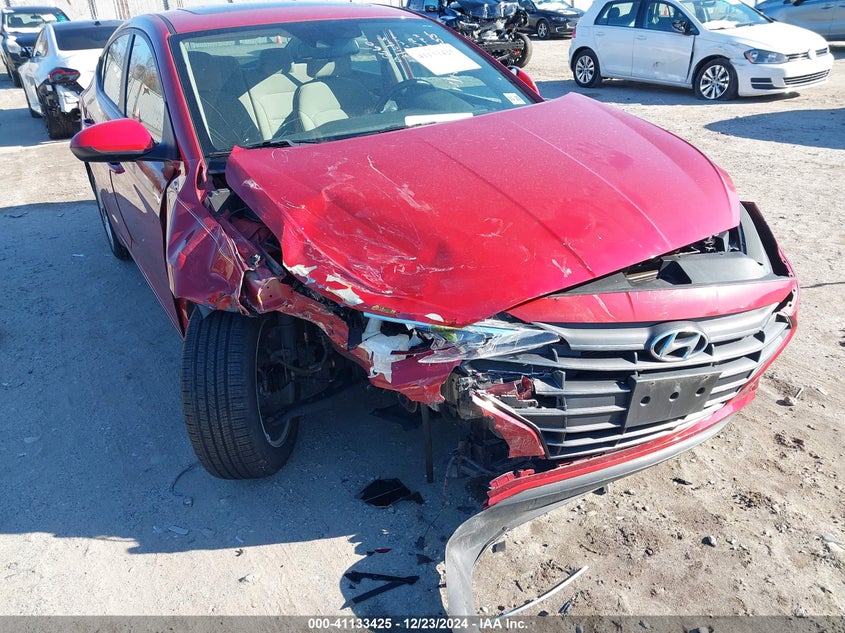 2019 HYUNDAI ELANTRA VIN: KMHD84LF2KU784755