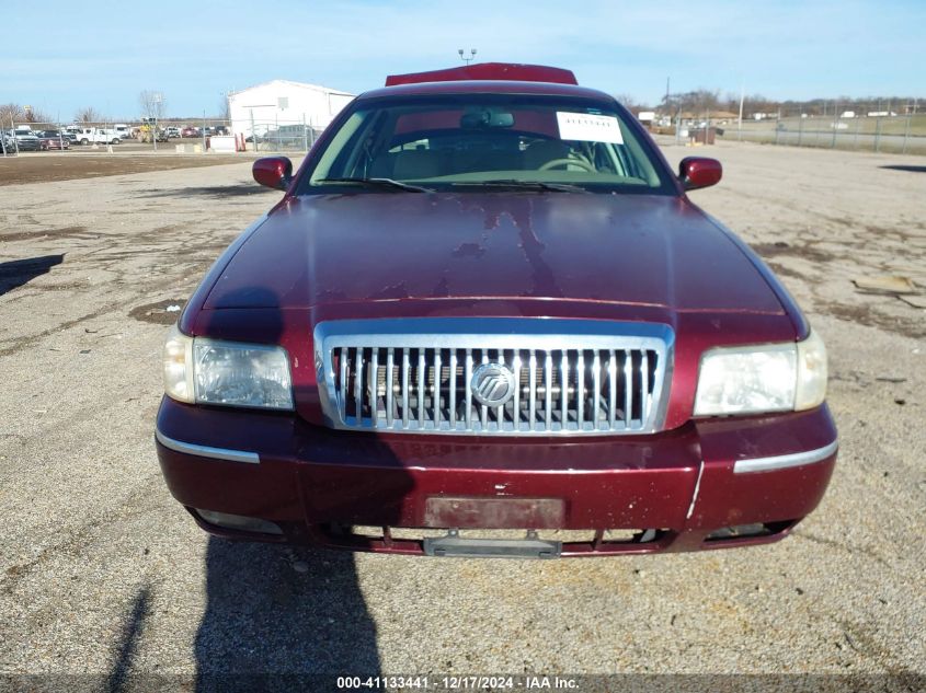 2008 Mercury Grand Marquis Ls VIN: 2MEFM75V68X663841 Lot: 41133441