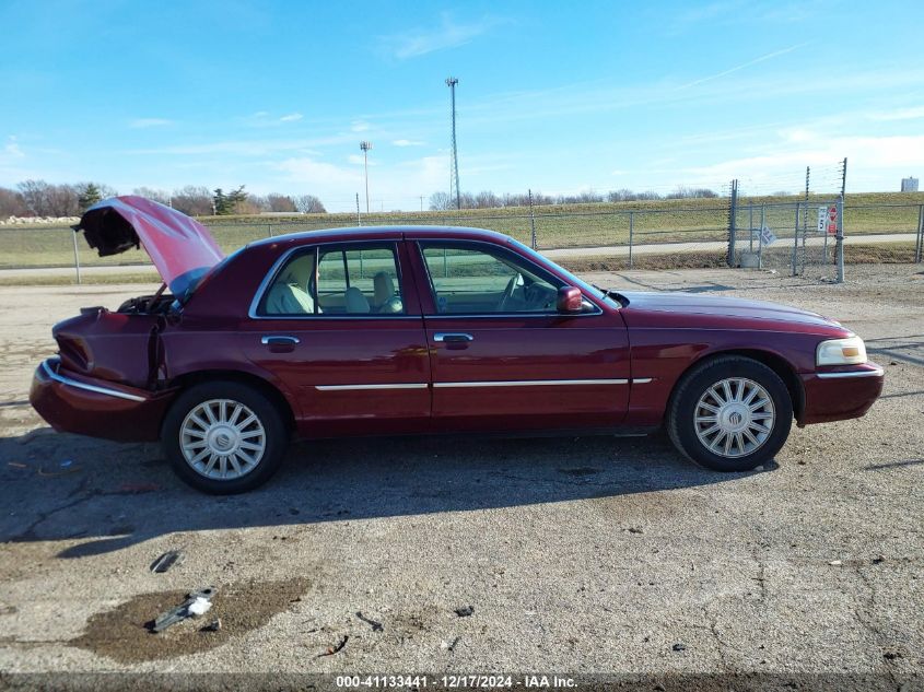 2008 Mercury Grand Marquis Ls VIN: 2MEFM75V68X663841 Lot: 41133441