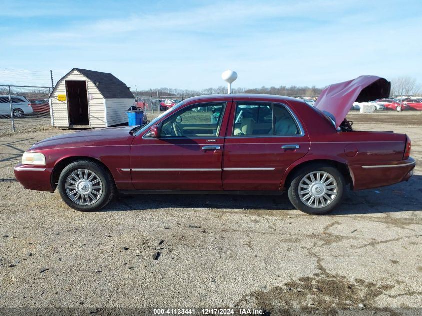 2008 Mercury Grand Marquis Ls VIN: 2MEFM75V68X663841 Lot: 41133441