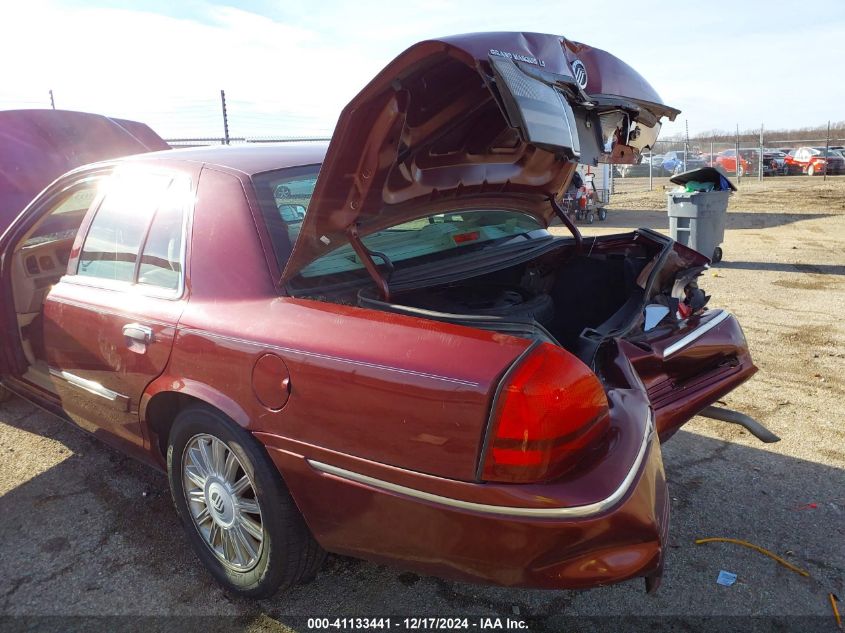 2008 Mercury Grand Marquis Ls VIN: 2MEFM75V68X663841 Lot: 41133441