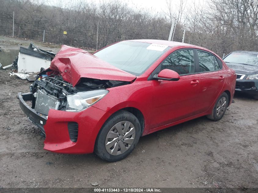 2018 Kia Rio S VIN: 3KPA24AB0JE121075 Lot: 41133443