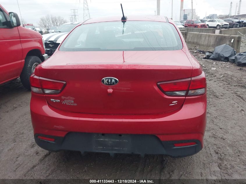 2018 Kia Rio S VIN: 3KPA24AB0JE121075 Lot: 41133443