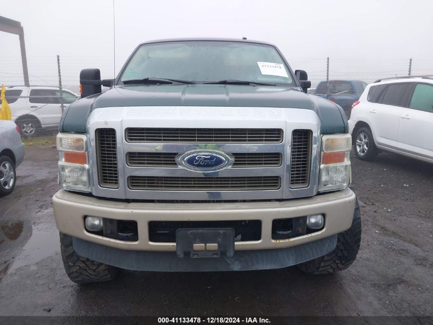 2008 Ford F-250 Fx4/Harley-Davidson/King Ranch/Lariat/Xl/Xlt VIN: 1FTSW21R08ED47715 Lot: 41133478