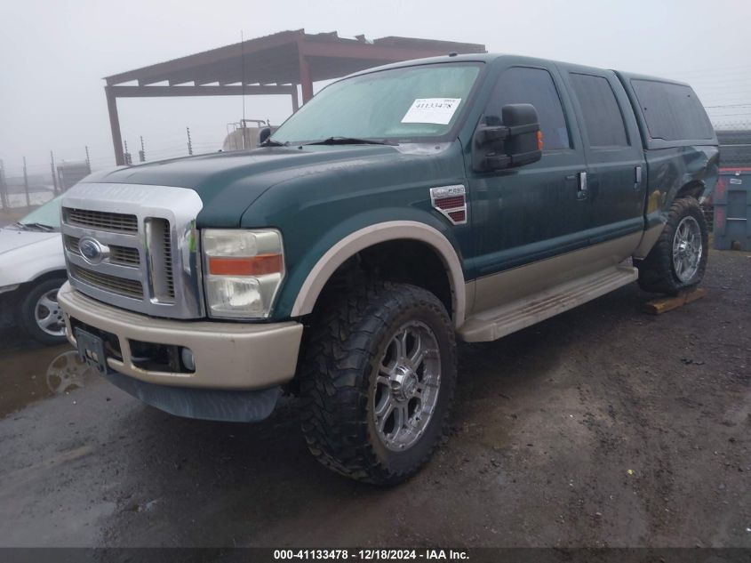 2008 Ford F-250 Fx4/Harley-Davidson/King Ranch/Lariat/Xl/Xlt VIN: 1FTSW21R08ED47715 Lot: 41133478