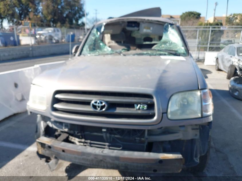 2002 Toyota Sequoia Sr5 V8 VIN: 5TDZT34A72S088144 Lot: 41133510