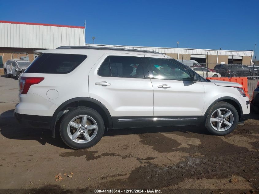 2018 Ford Explorer Xlt VIN: 1FM5K7DHXJGA19104 Lot: 41133514