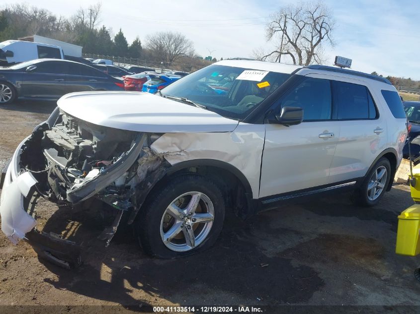 2018 Ford Explorer Xlt VIN: 1FM5K7DHXJGA19104 Lot: 41133514