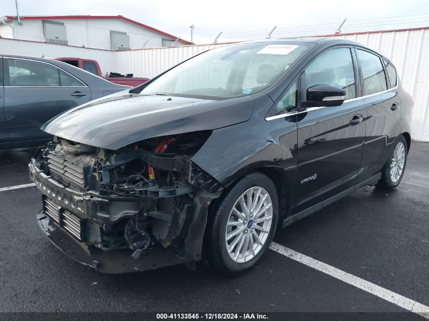 2014 Ford C-Max Hybrid Sel VIN: 1FADP5BUXEL511401 Lot: 41133545