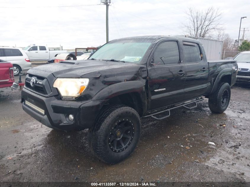 2012 Toyota Tacoma Double Cab Long Bed VIN: 3TMMU4FN8CM038612 Lot: 41133587