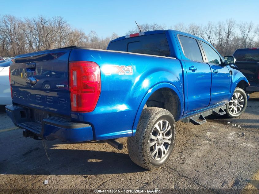 2019 Ford Ranger Lariat VIN: 1FTER4FH8KLA55507 Lot: 41133615