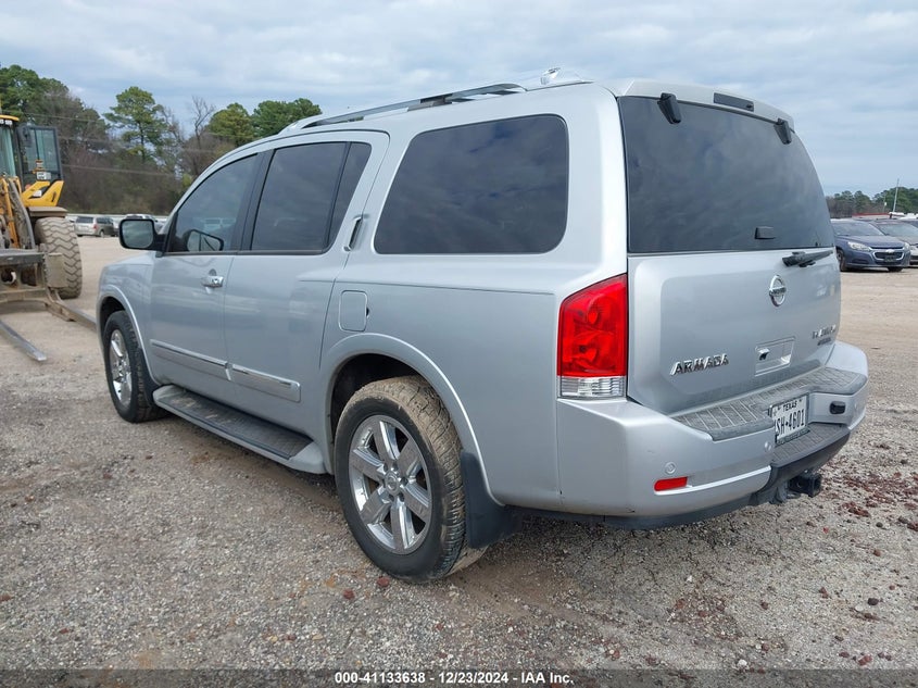 Vin: 5n1ba0nd4bn610292, lot: 41623817, nissan armada platinum 20113