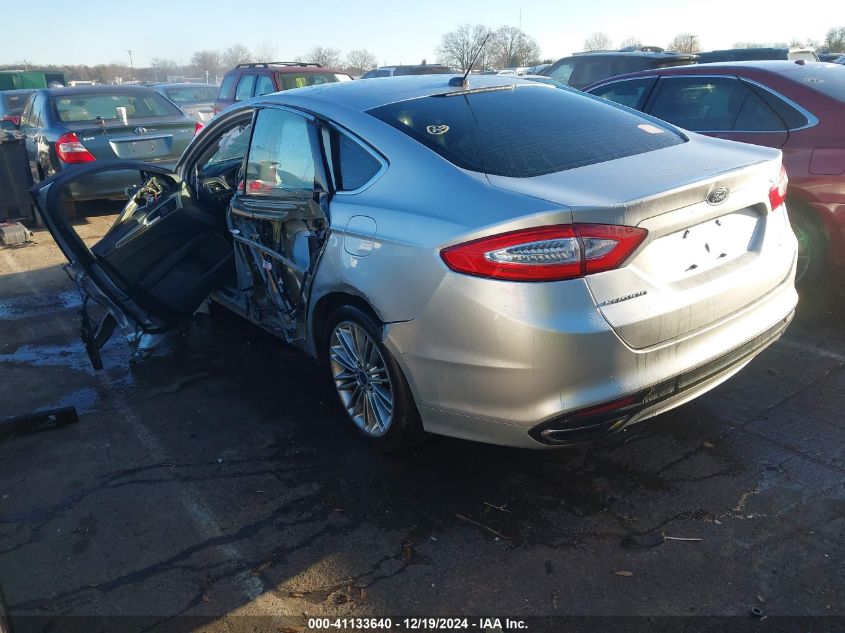 VIN 3FA6P0H94ER323604 2014 Ford Fusion, SE no.3