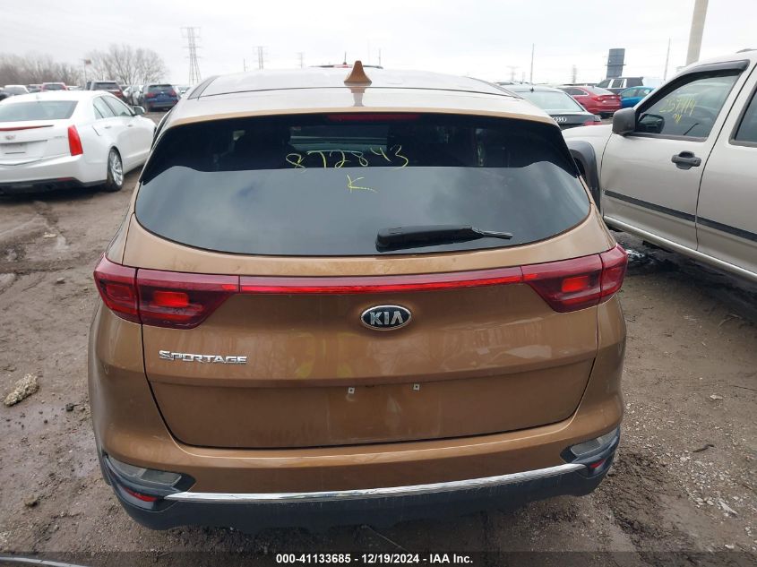 2021 Kia Sportage Lx VIN: KNDPM3ACXM7872843 Lot: 41133685