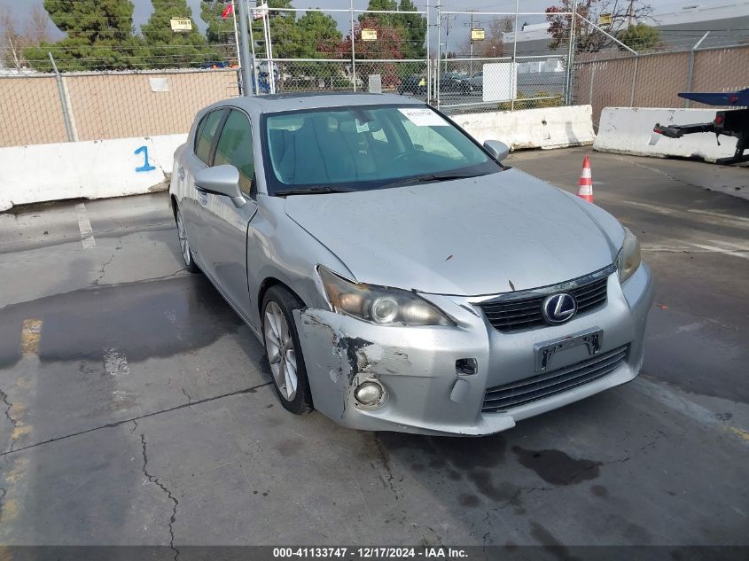 VIN JTHKD5BH2D2164355 2013 Lexus CT, 200H no.1