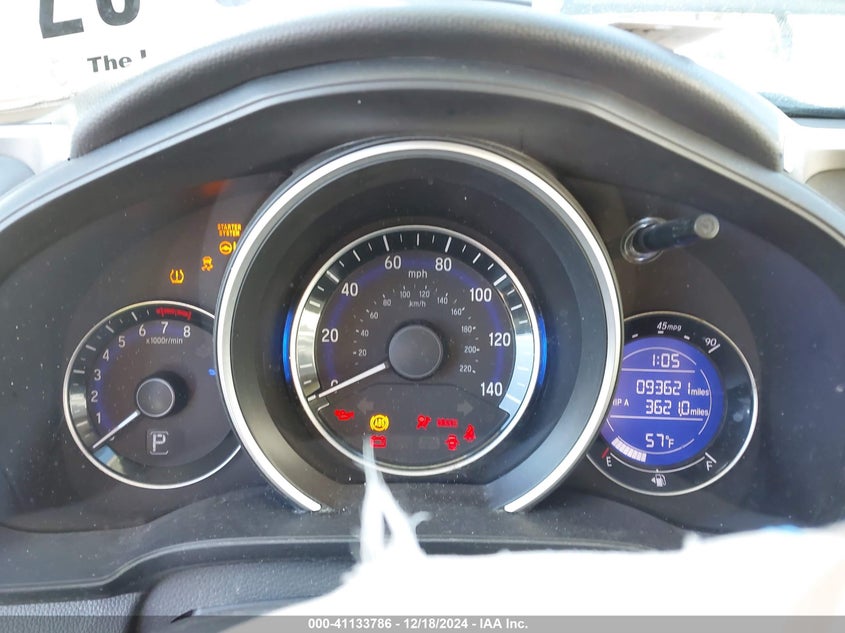 2015 HONDA FIT VIN: 3HGGK5H8XFM733079