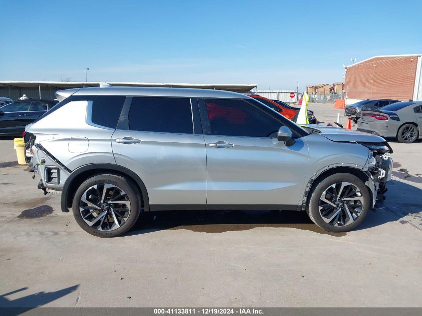 2022 Mitsubishi Outlander Black Edition 2Wd/Se 2.5 2Wd/Se Launch Edition 2Wd VIN: JA4J3UA88NZ017603 Lot: 41133811