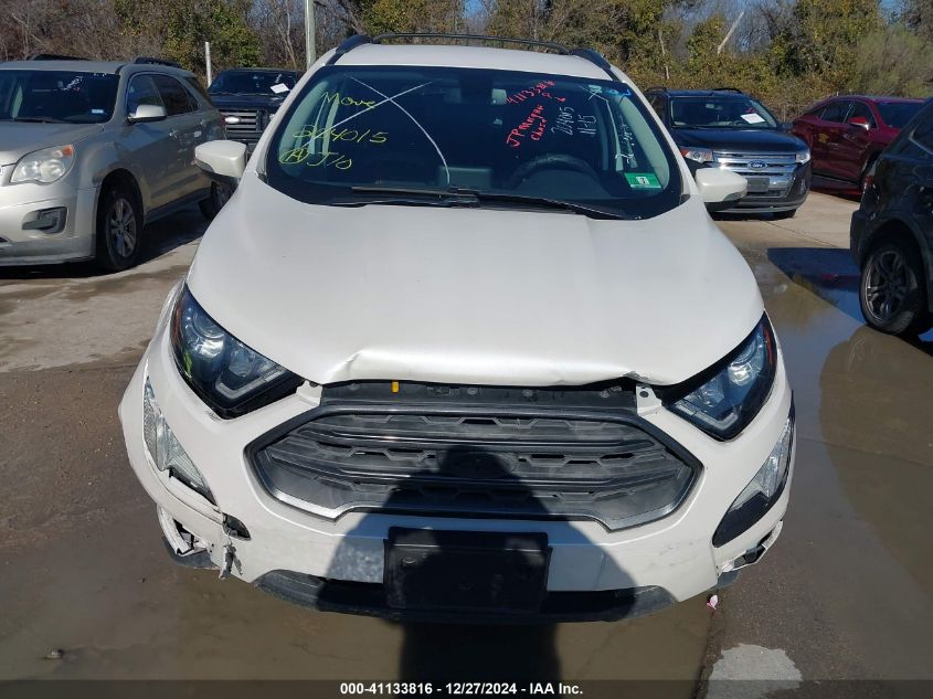 2018 Ford Ecosport Ses VIN: MAJ6P1CL6JC203031 Lot: 41133816