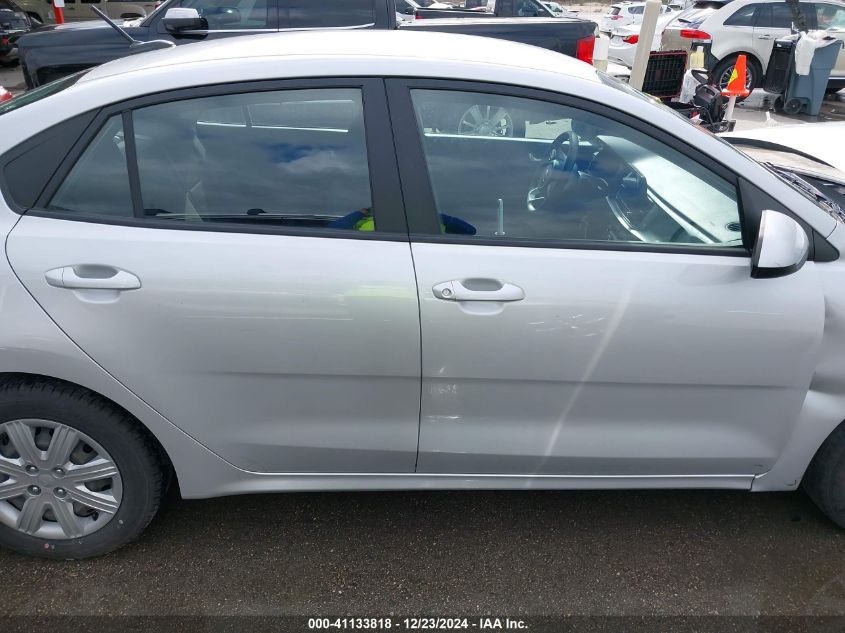 2021 Kia Rio Lx VIN: 3KPA24AD7ME406670 Lot: 41133818