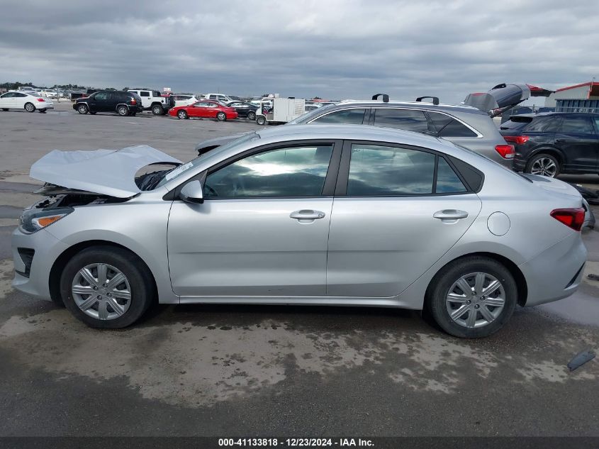 2021 Kia Rio Lx VIN: 3KPA24AD7ME406670 Lot: 41133818