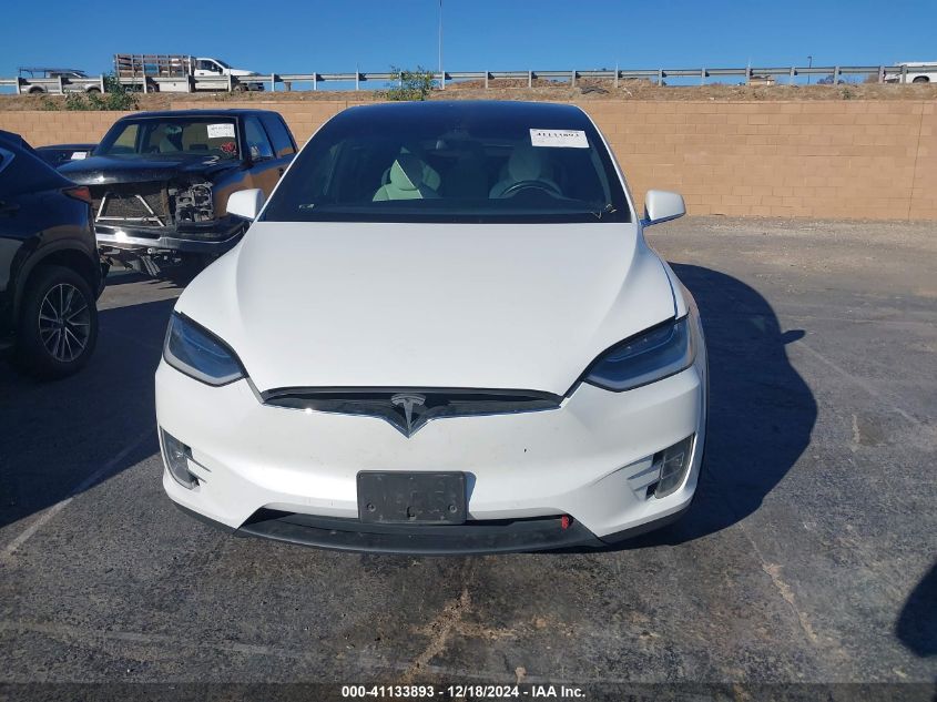 2017 Tesla Model X P100D VIN: 5YJXCAE40HF041572 Lot: 41133893