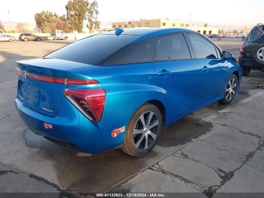 VIN JTDBVRBD9HA002897 2017 Toyota Mirai no.4