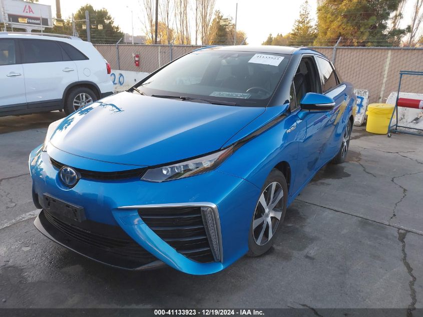 VIN JTDBVRBD9HA002897 2017 Toyota Mirai no.6