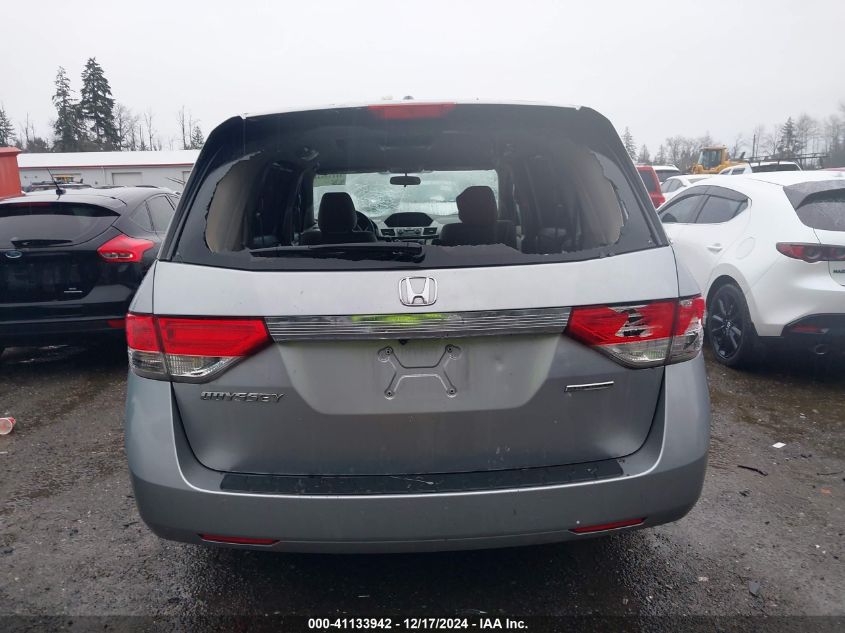 VIN 5FNRL5H35GB151406 2016 Honda Odyssey, SE no.15