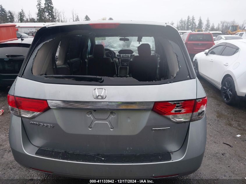 VIN 5FNRL5H35GB151406 2016 Honda Odyssey, SE no.6