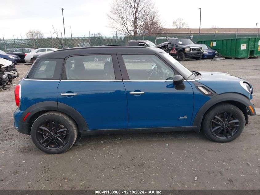 2012 Mini Cooper S Countryman VIN: WMWZC5C51CWM13160 Lot: 41133963