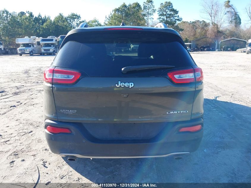 2014 Jeep Cherokee Limited VIN: 1C4PJLDS1EW261327 Lot: 41133970