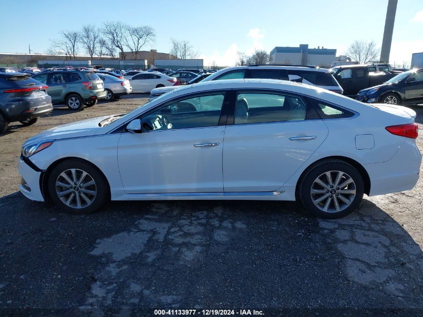 2016 HYUNDAI SONATA LIMITED - 5NPE34AF7GH344431