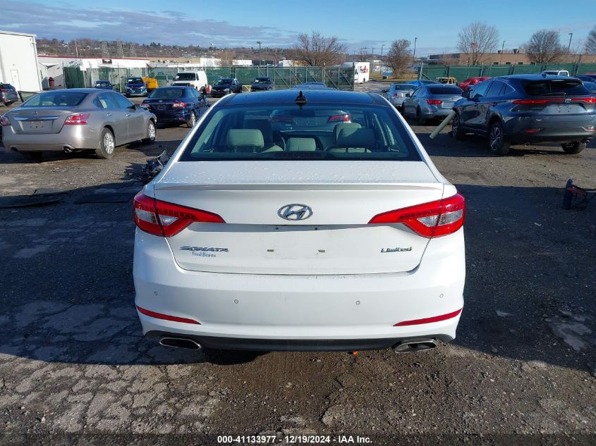 2016 HYUNDAI SONATA LIMITED - 5NPE34AF7GH344431