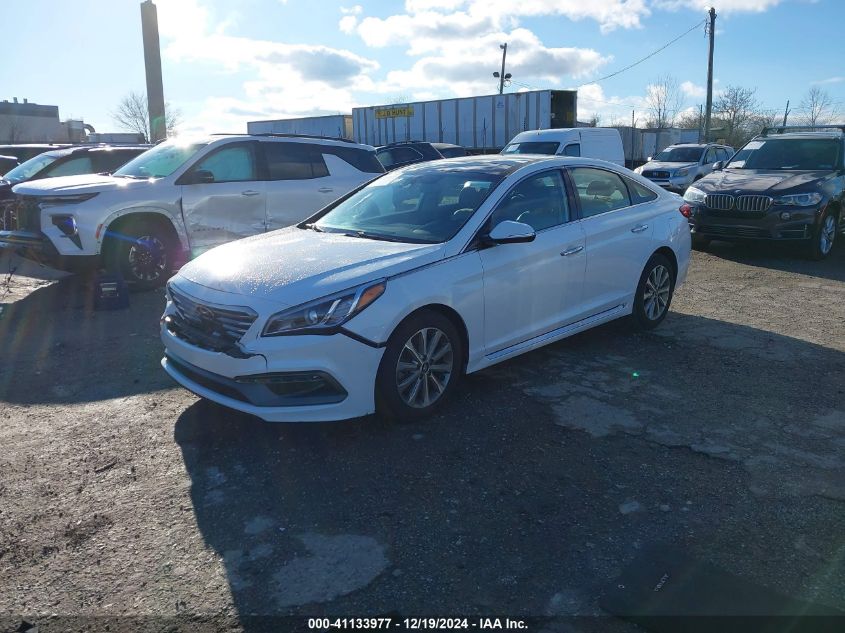 2016 HYUNDAI SONATA LIMITED - 5NPE34AF7GH344431