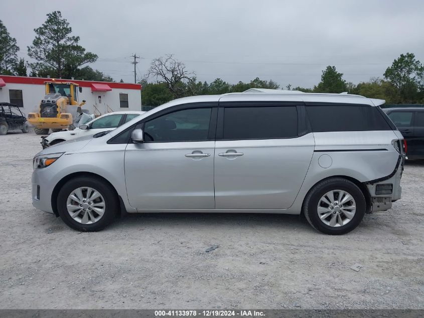 2016 Kia Sedona Lx VIN: KNDMB5C12G6202875 Lot: 41133978