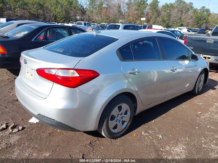 2015 KIA FORTE LX - KNAFX4A63F5330420