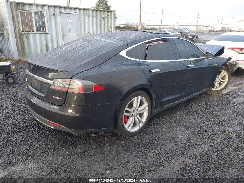 2015 Tesla Model S 85D/P85D VIN: 5YJSA4H44FF085973 Lot: 41134045