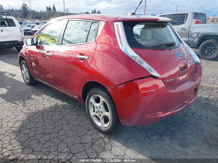2011 NISSAN LEAF VIN: JN1AZ0CPXBT003706