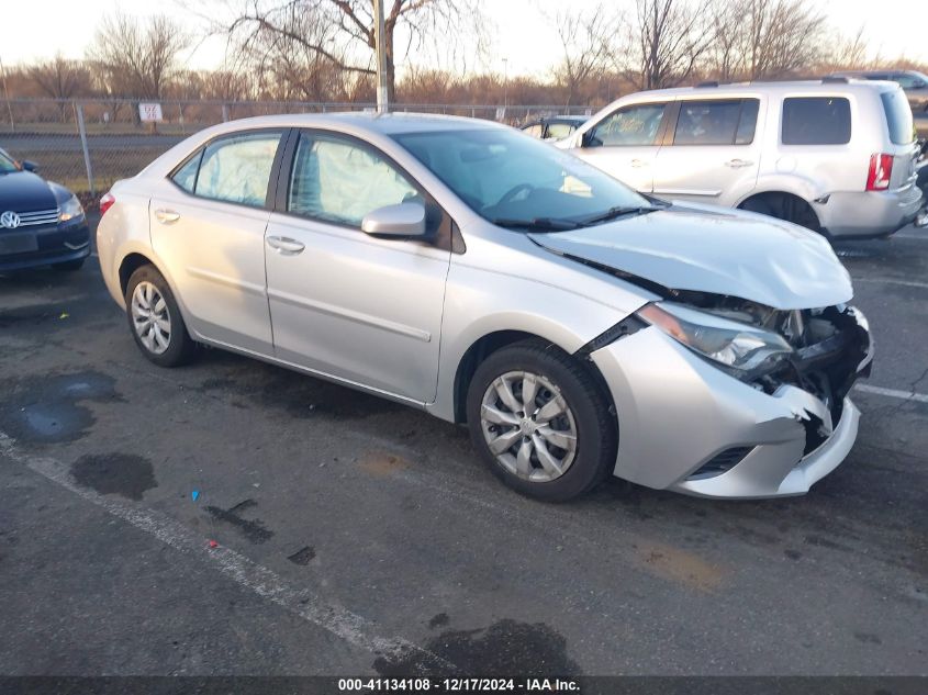 2016 TOYOTA COROLLA LE - 2T1BURHE4GC705630