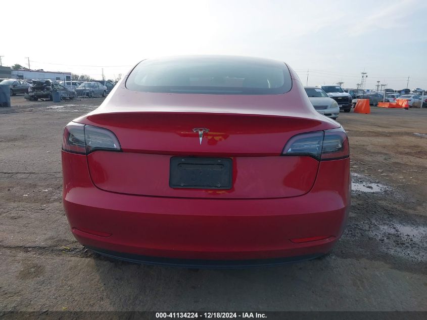 2023 Tesla Model 3 Rear-Wheel Drive VIN: 5YJ3E1EA2PF452310 Lot: 41134224