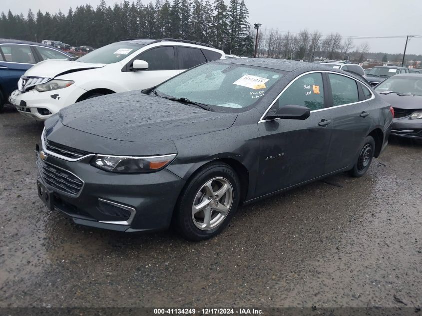 VIN 1G1ZC5ST9HF263320 2017 Chevrolet Malibu, 1FL no.2