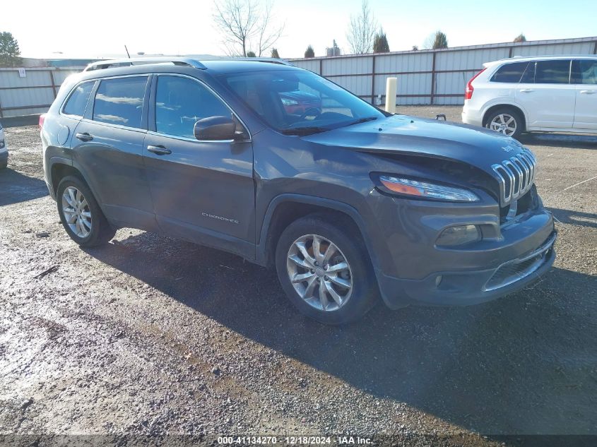 VIN 1C4PJMDB3GW339700 2016 Jeep Cherokee, Limited no.1