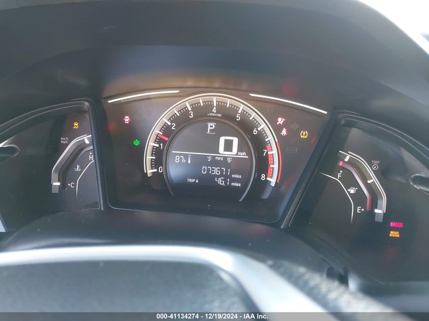 2017 HONDA CIVIC VIN: 2HGFC4B57HH311788