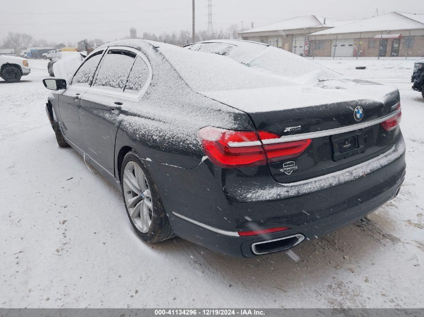 VIN WBA7F2C53GG420608 2016 BMW 7 Series, 750I Xdrive no.3