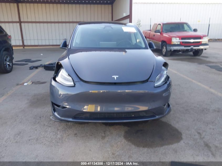 2023 Tesla Model Y Awd/Long Range Dual Motor All-Wheel Drive VIN: 7SAYGDEEXPA146928 Lot: 41134305