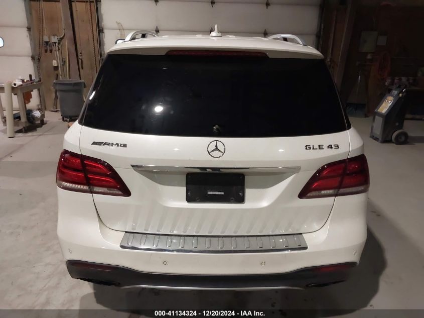 2018 Mercedes-Benz Amg Gle 43 4Matic VIN: 4JGDA6EB5JB156046 Lot: 41134324